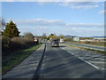 A38 heading north through Whitminster 