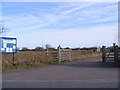 The entrance to Westleton Playing Field