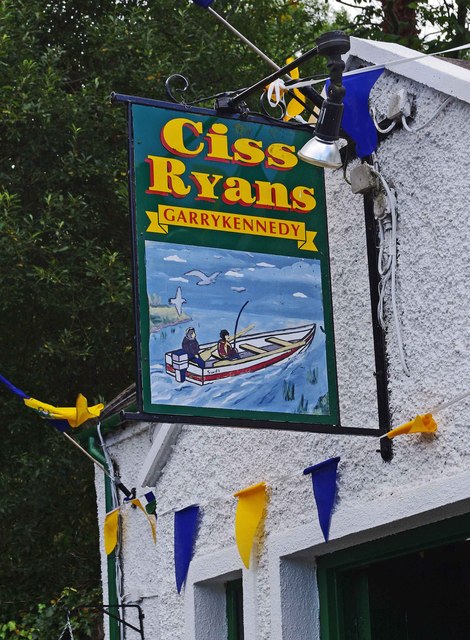 Ciss Ryans (2) - sign, Garrykennedy, Co. Tipperary