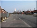 Bus stop on Lancaster Avenue, Shakerley