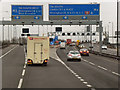 Southbound M6, Junction 8 for the M5