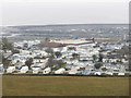 View from above Doniford Holiday Centre