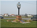 The village sign and village green at Great Bentley