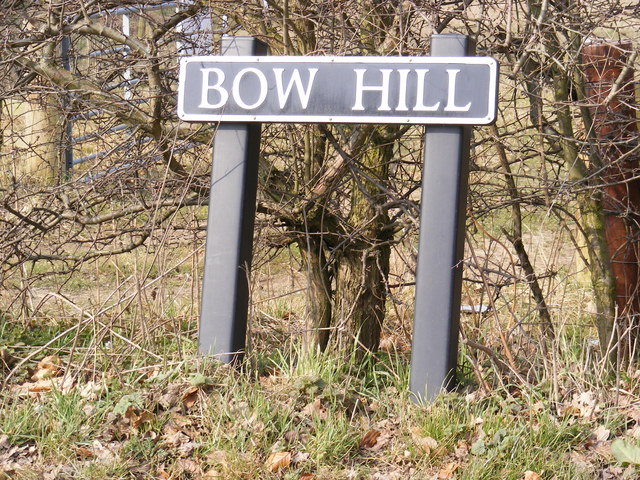 Bow Hill sign