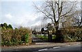 Entrance to Minehead Cemetery