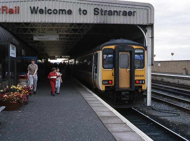 Stranraer Station - 1989