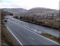 A bend in the A467, Risca