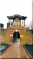 TQ2629 : Ornamental Gate - Nymans Gardens by Paul Gillett