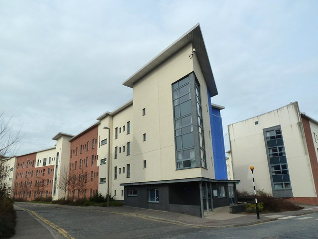 Student flats, Kincairdine Street, Dundee