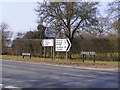 Roadsigns on the B1108 Station & Norwich Roads