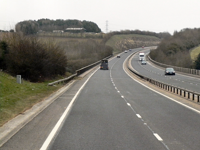 Cirencester Bypass (A417) © David Dixon cc-by-sa/2.0 :: Geograph ...