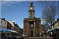 Clock tower in Newcastle Under Lyme