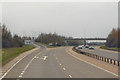 SU0797 : Southbound A419, Exit Sliproad for Ashton Keynes by David Dixon
