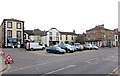 NY7708 : Market Square, Kirkby Stephen by Andrew Curtis