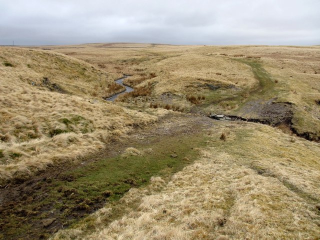 Crossing of the East Thirstone Burn