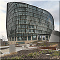 SJ8498 : One Angel Square, Manchester by David Dixon