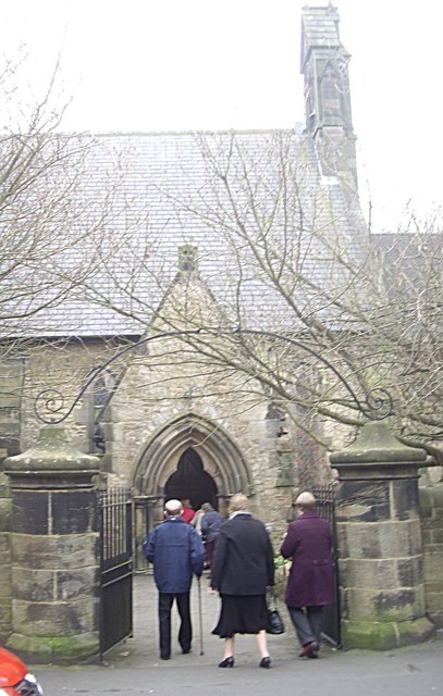 Entrance to St Luke's Church, Ferryhill