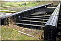 Old railway bridge over the canal