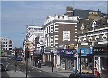 TQ2369 : Coombe Lane shops, Raynes Park by David Anstiss
