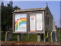 TG2701 : All Saints Church Notice Board by Geographer