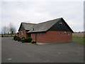 SO4882 : Culmington Village Hall by Richard Webb