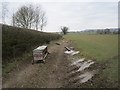 SO4882 : Sheep feeding kit, Culmington by Richard Webb