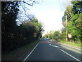 The A29 entering Watersfield