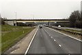SU1094 : A419, Bridge at Fairford Junction by David Dixon