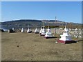 The eight great stupas, Holy Island