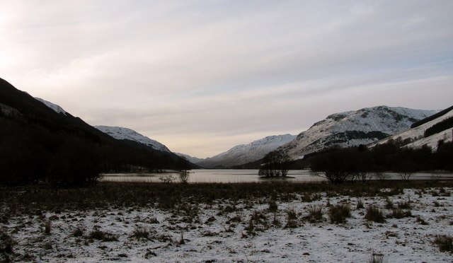 Winter afternoon over Loch Voil