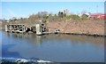 Disused landing stage, Eccles