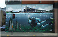 NS5964 : Clyde Street murals by Thomas Nugent