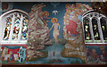 St John the Baptist, Wightman Road - Wall painting