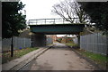 Railway bridge over the LOOP