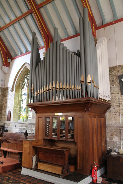 Organ, St Mary's church, Tydd St Mary © J.Hannan-Briggs :: Geograph
