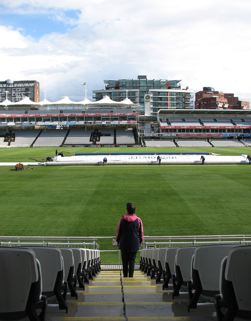 Lord's: rolling up the covers