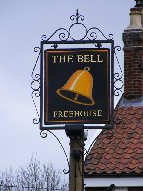 The Bell Public House sign