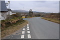 Country road in front of Twmpath