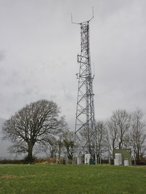 Communications Mast, on Bingwell Hill