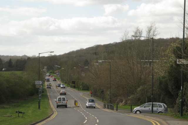 Junction, west end of Station Road, Studley