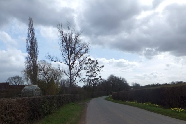 The road to Kempley