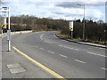 The A89 heading away from Airdrie