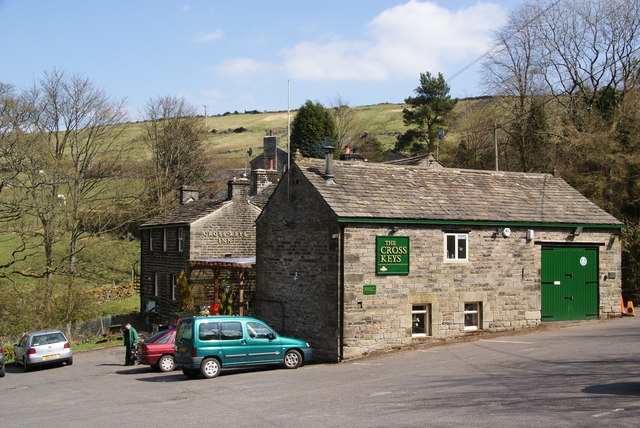 The Cross Keys, Uppermill © Bill Boaden :: Geograph Britain And Ireland