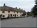 Broadhembury, post office and houses