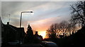 Sunset over Chigwell