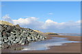 Coastal defences & beach, Montrose