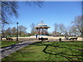 TQ2874 : Clapham Common, bandstand by Mike Faherty