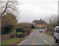 Thatched house of bend at Fiddleford