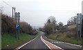 Down the hill passing Gains Cross Farm