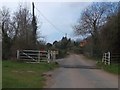 Entering Kings Caple from Fawley Cross